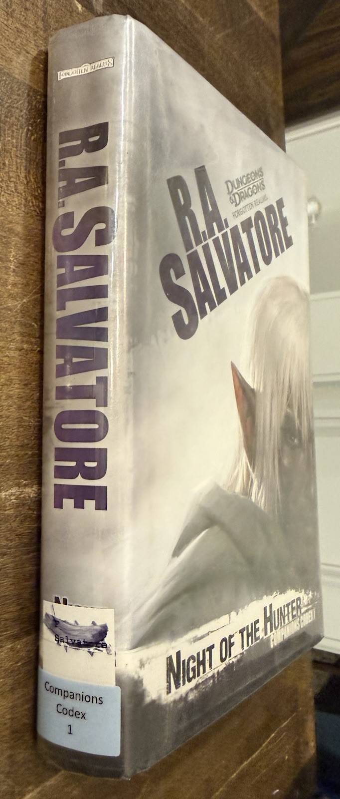 Night of the Hunter: Companions Codex I by R. A. Salvatore 1st Edition 1sr Print