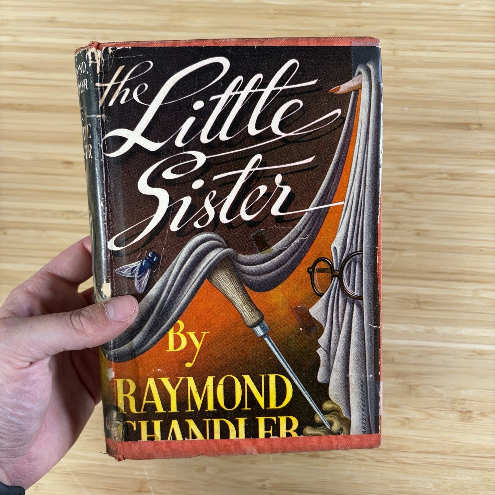 The Little Sister by Raymond Chandler First Edition, Houghton 1949 Rough