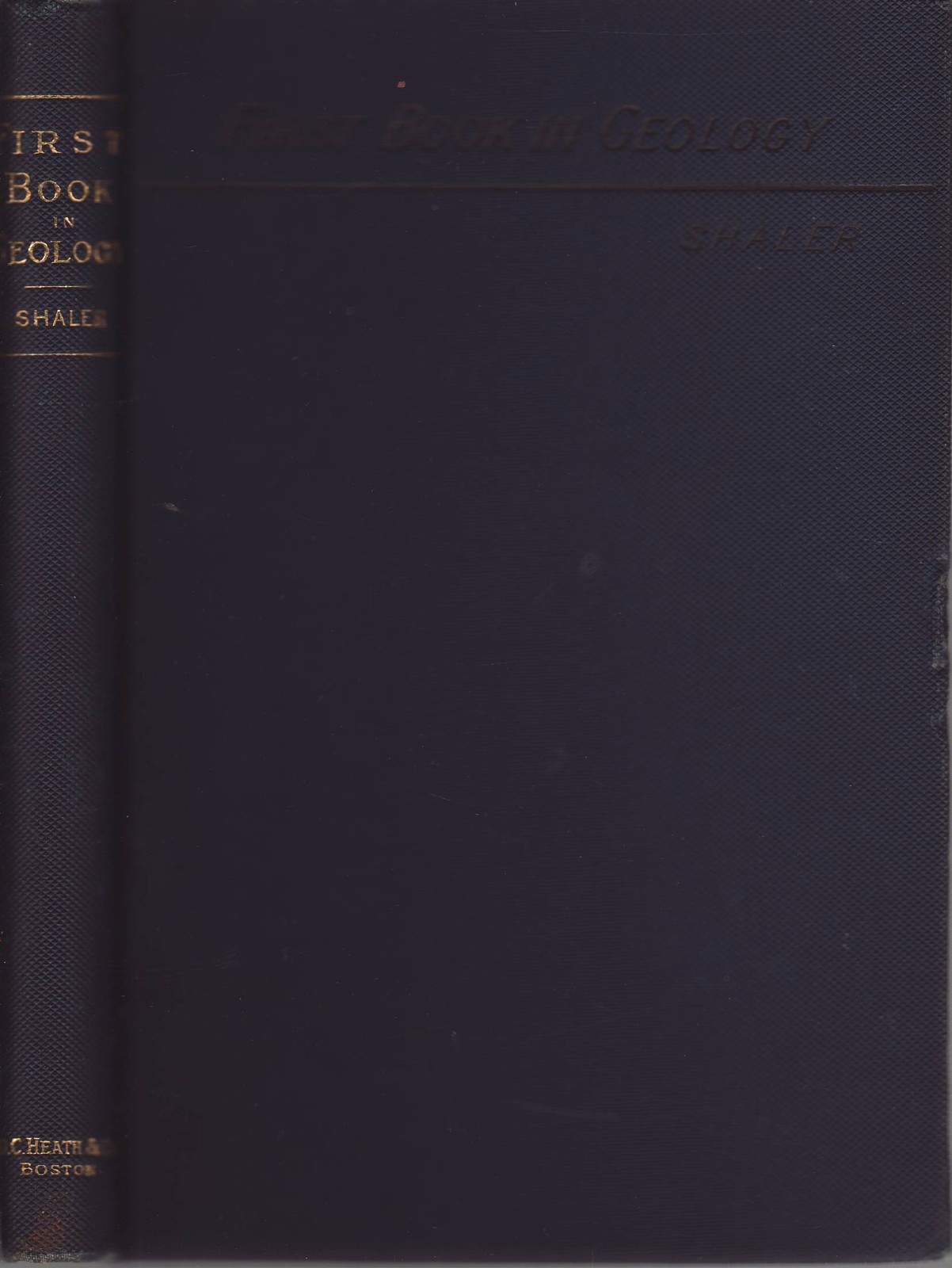 A First Book in Geology Designed fro the Use of Beginners, 1897, 255 pages.