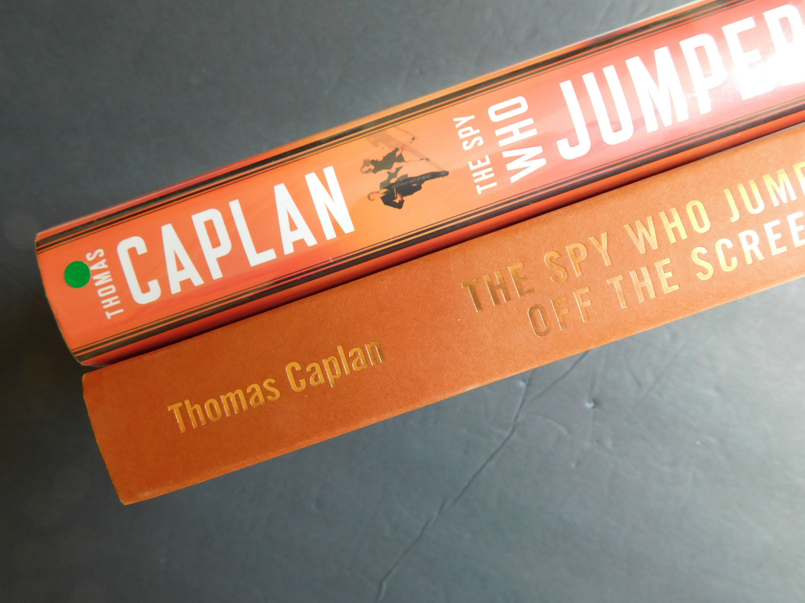Spy Who Jumped off Screen Thomas CAPLAN 2012 Intro by Bill CLINTON unread HCDJ
