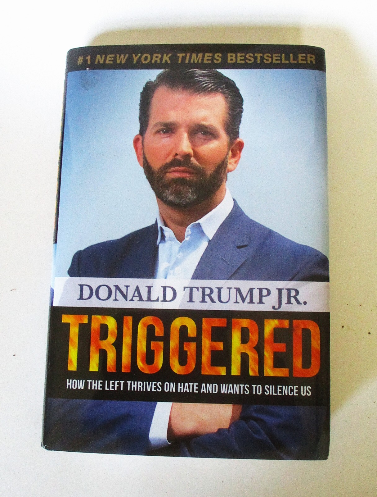 SIGNED 2019 1ST ED. HARDBACK “TRIGGERED” BY DONALD TRUMP JR. – NEW YORK