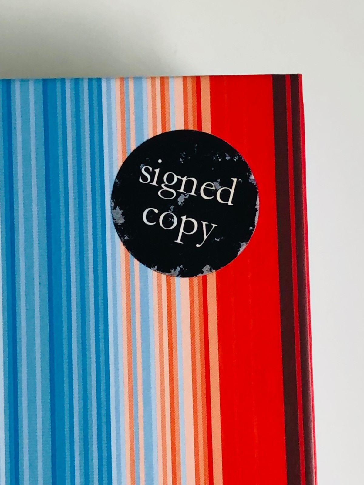 SIGNED The Climate Book by Greta Thunberg WATERSTONES UK 1/1 (2022, Hardcover)