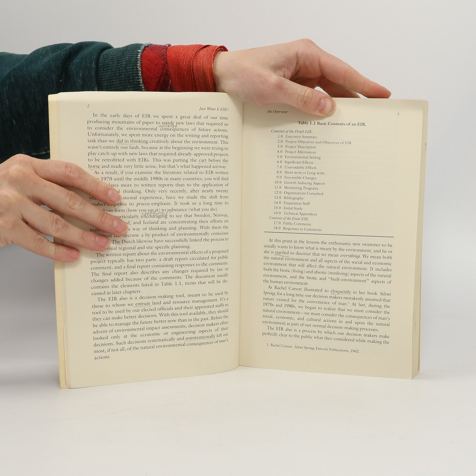 Just What Is EIR?  |  James A. Roberts