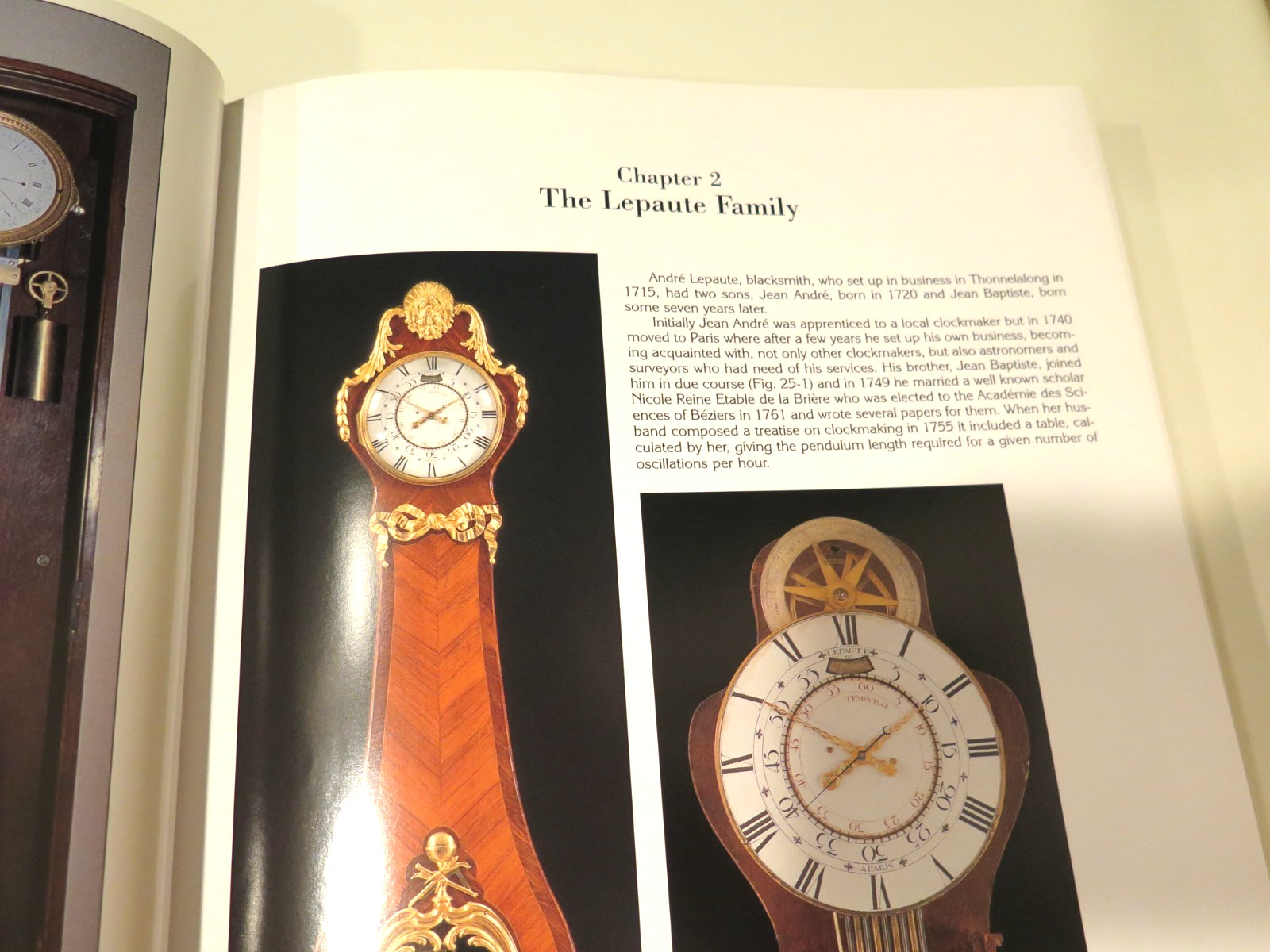 Precision Pendulum Clocks by Derek Roberts France Germany America Advancements