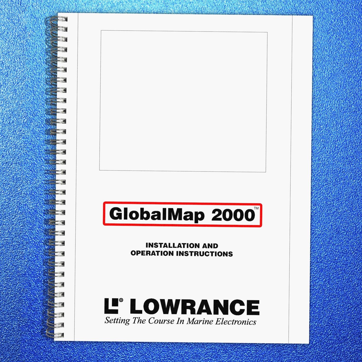 LOWRANCE 000-10542-001 GPS Receiver User Manual SPIRAL SECURED, TOUGH FRONT & BA