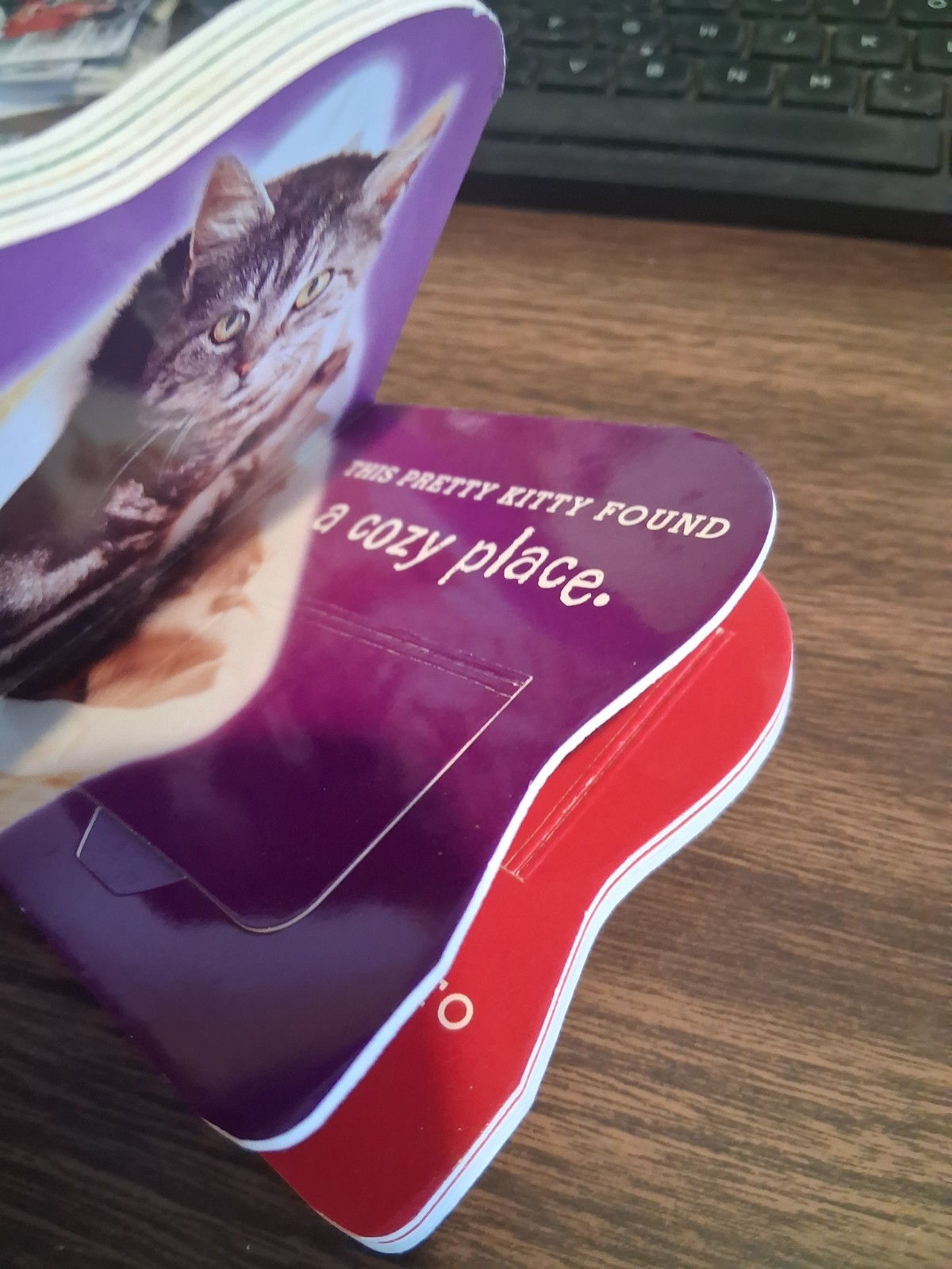 2002 PRETTY KITTY BOOK by K.R. KNIGHT, DALMATIAN PRESS, 20 PAGES