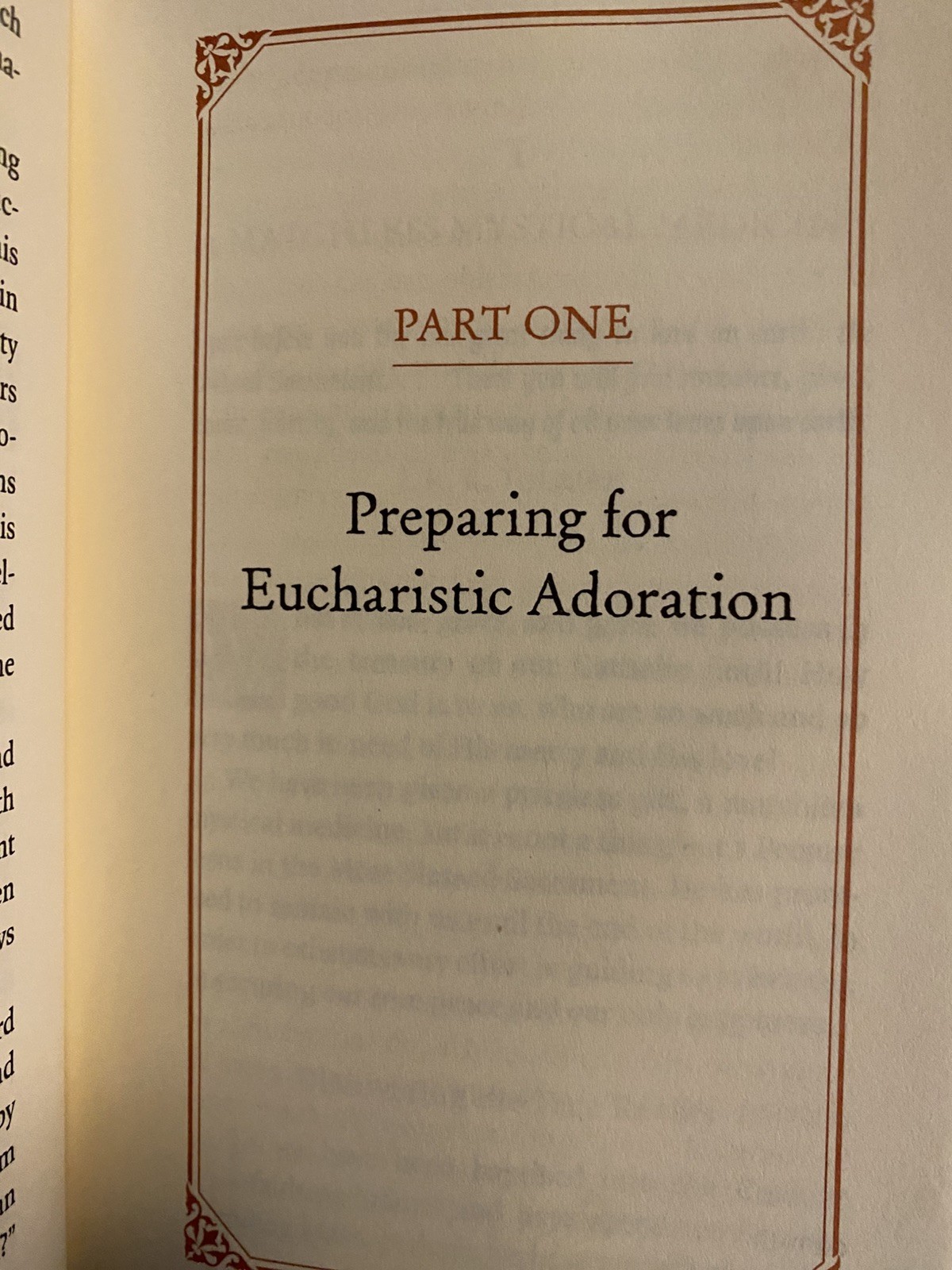Manual for Eucharistic Adoration by The Poor Clares of Perpetual Adoration