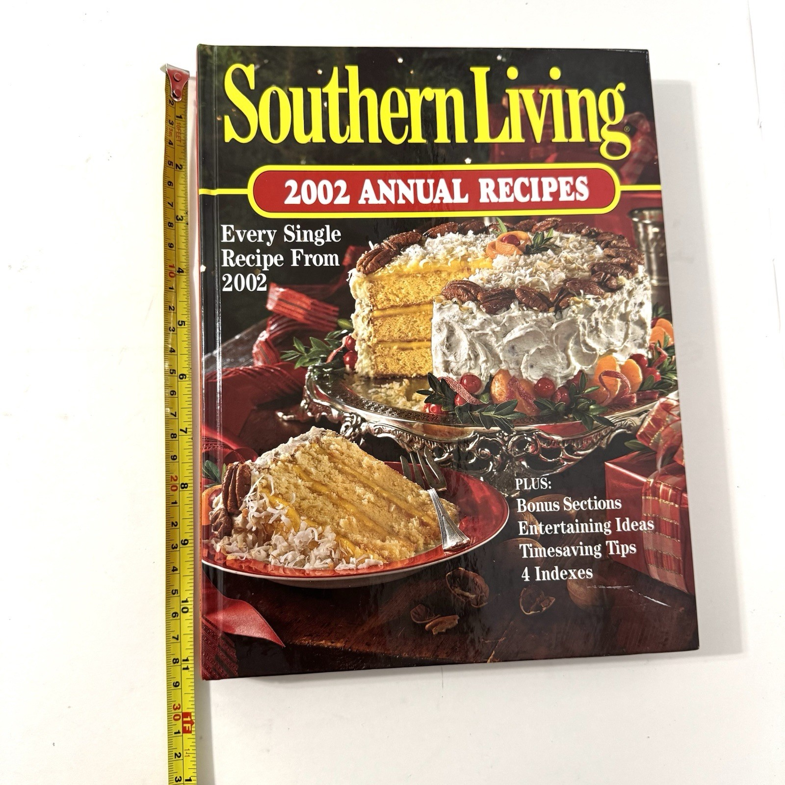 Southern Living 2002 Annual Recipes Cookbook -Every Recipe from 2002, 368 Pages