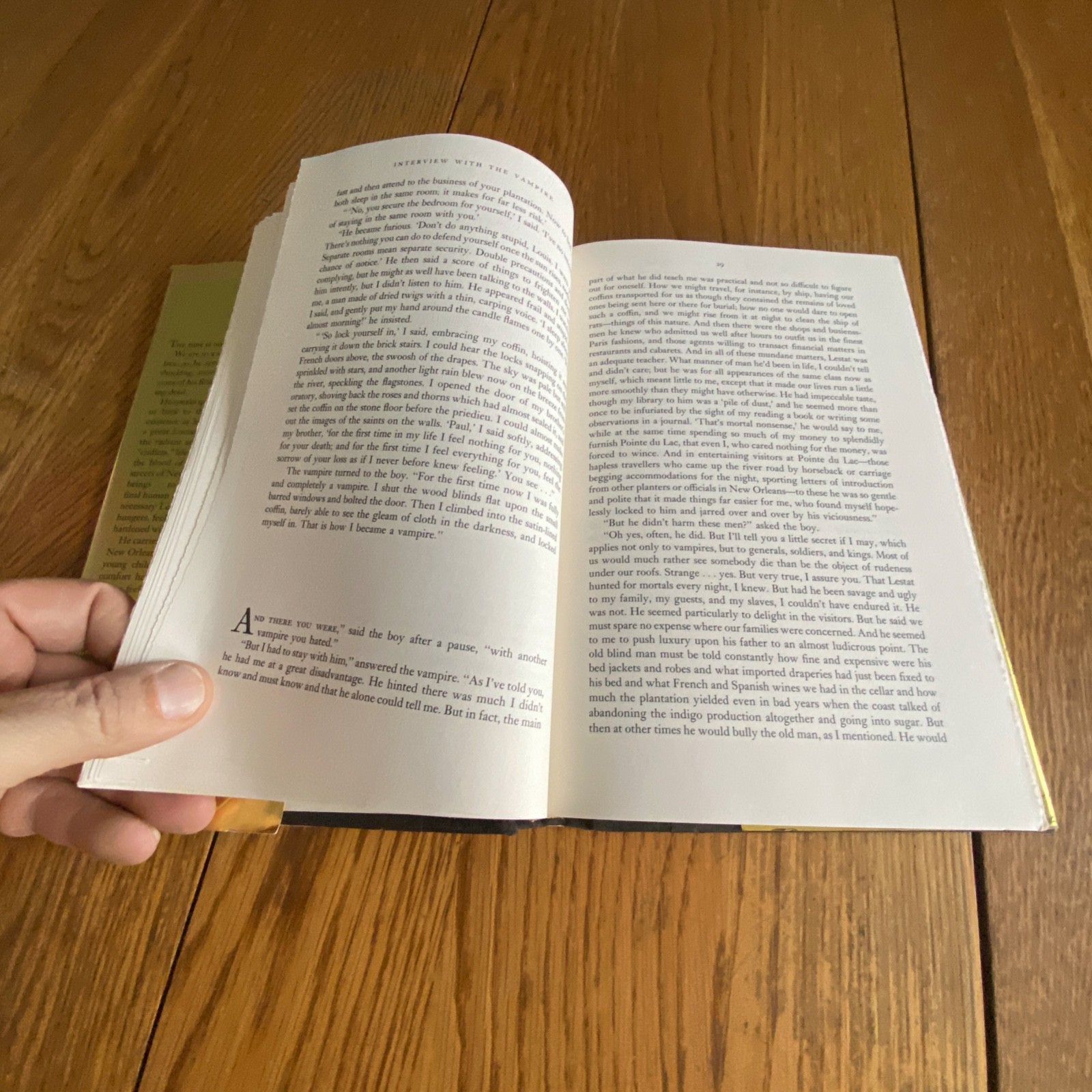 Interview With The Vampire & The Witching Hour by Anne Rice Hardcover