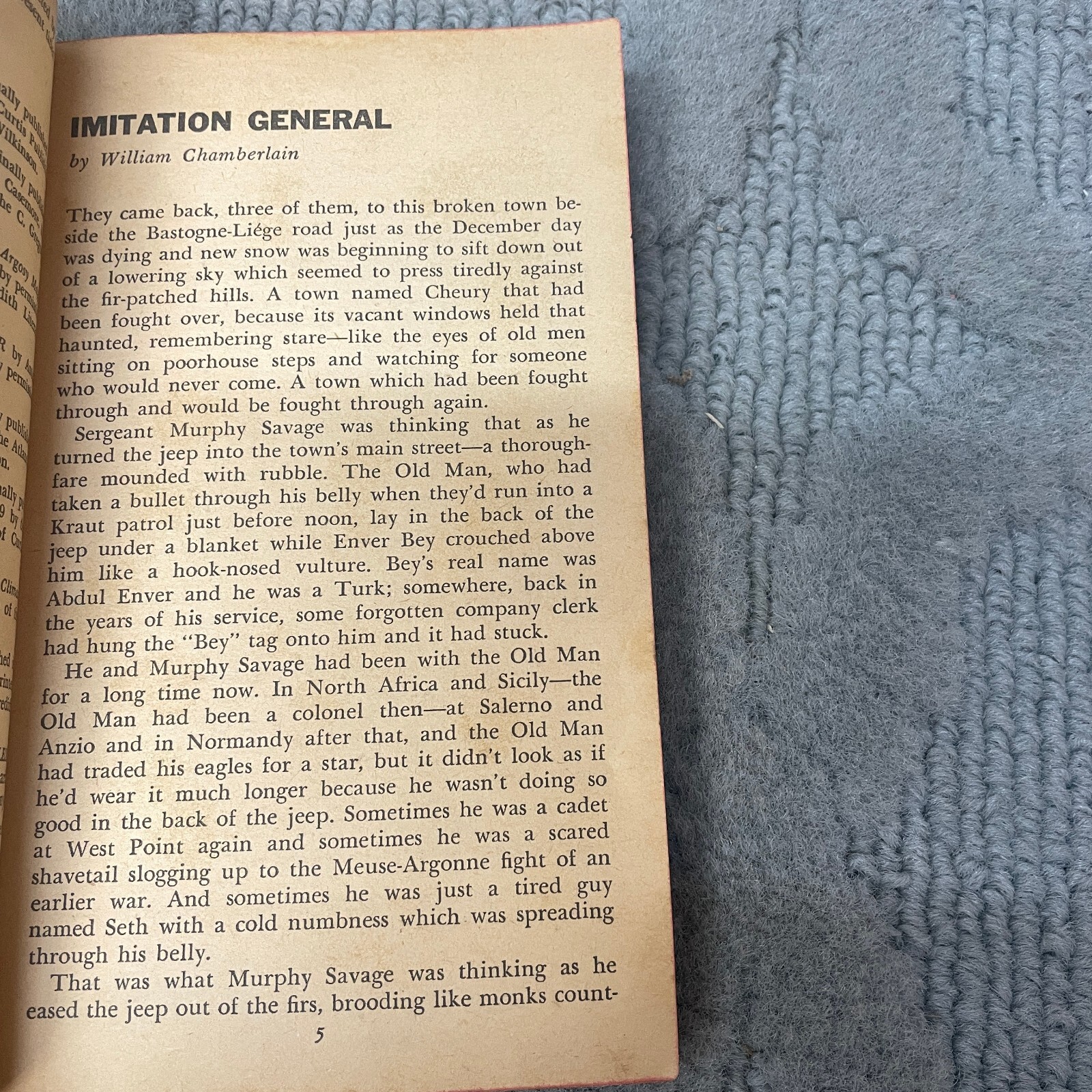 Charge Into Hell Action Paperback Book by Marvin Allen Karp Popular Library 1966