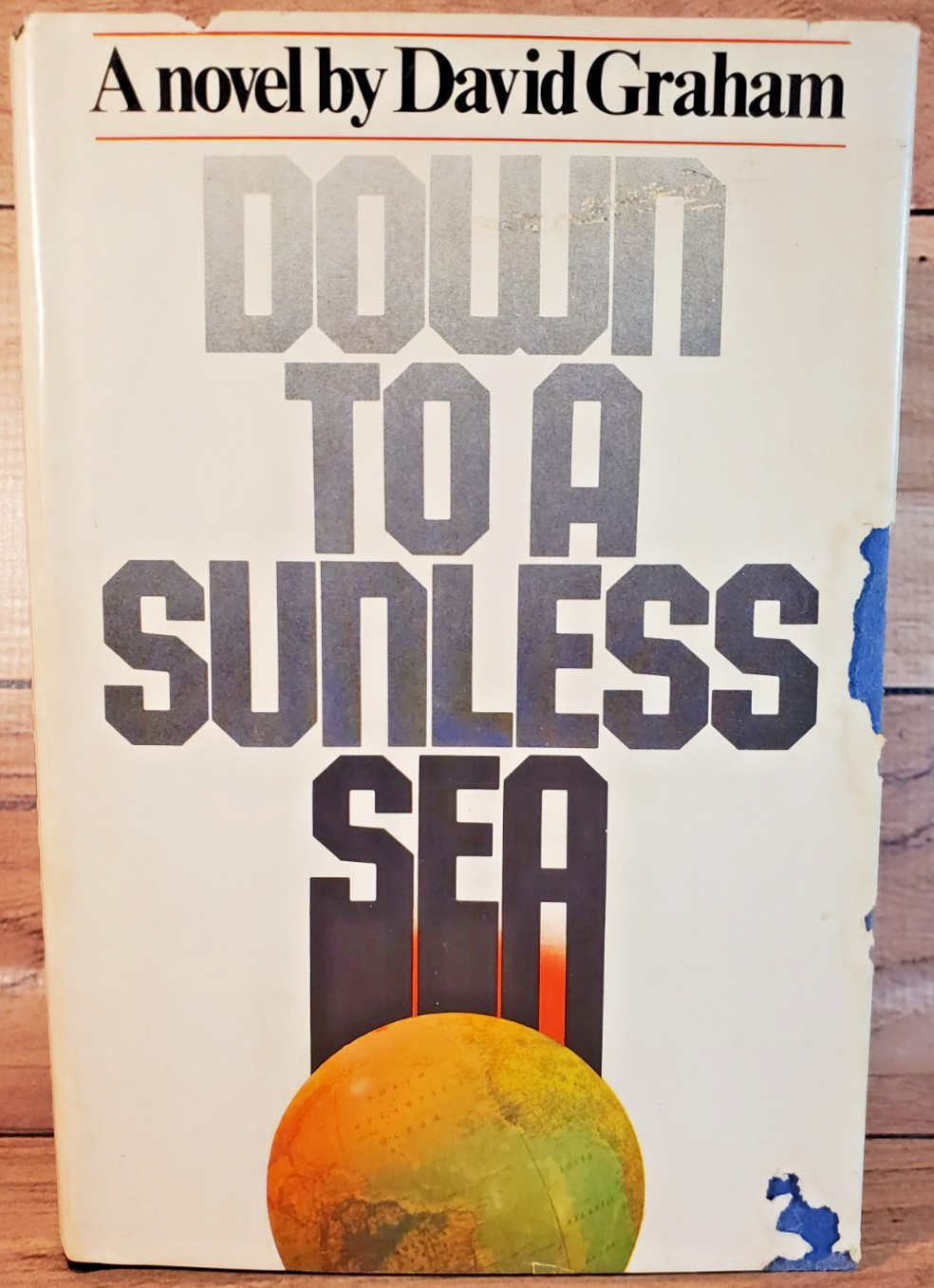 Down To A Sunless Sea David Graham 1981 BCE Hardcover Post Apocalyptic Thriller