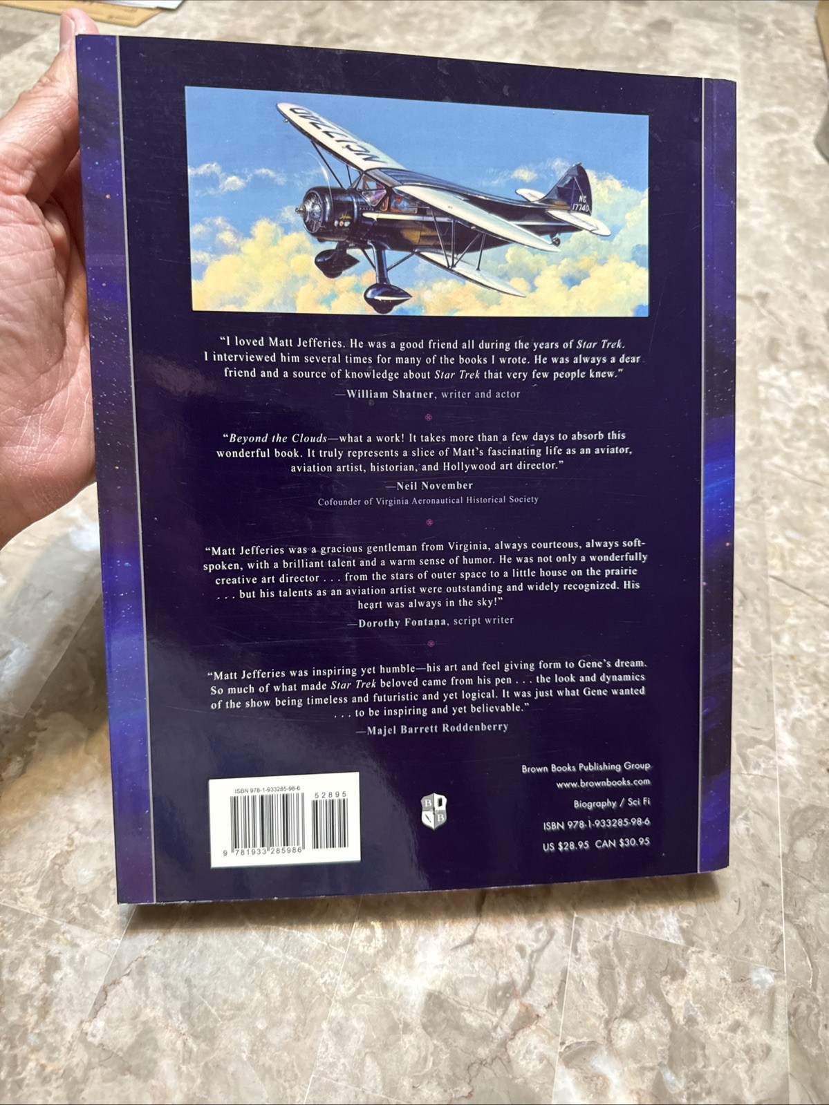 Beyond The Clouds The Lifetime Trek Of Walter Matt Jeffries Signed By Richard L