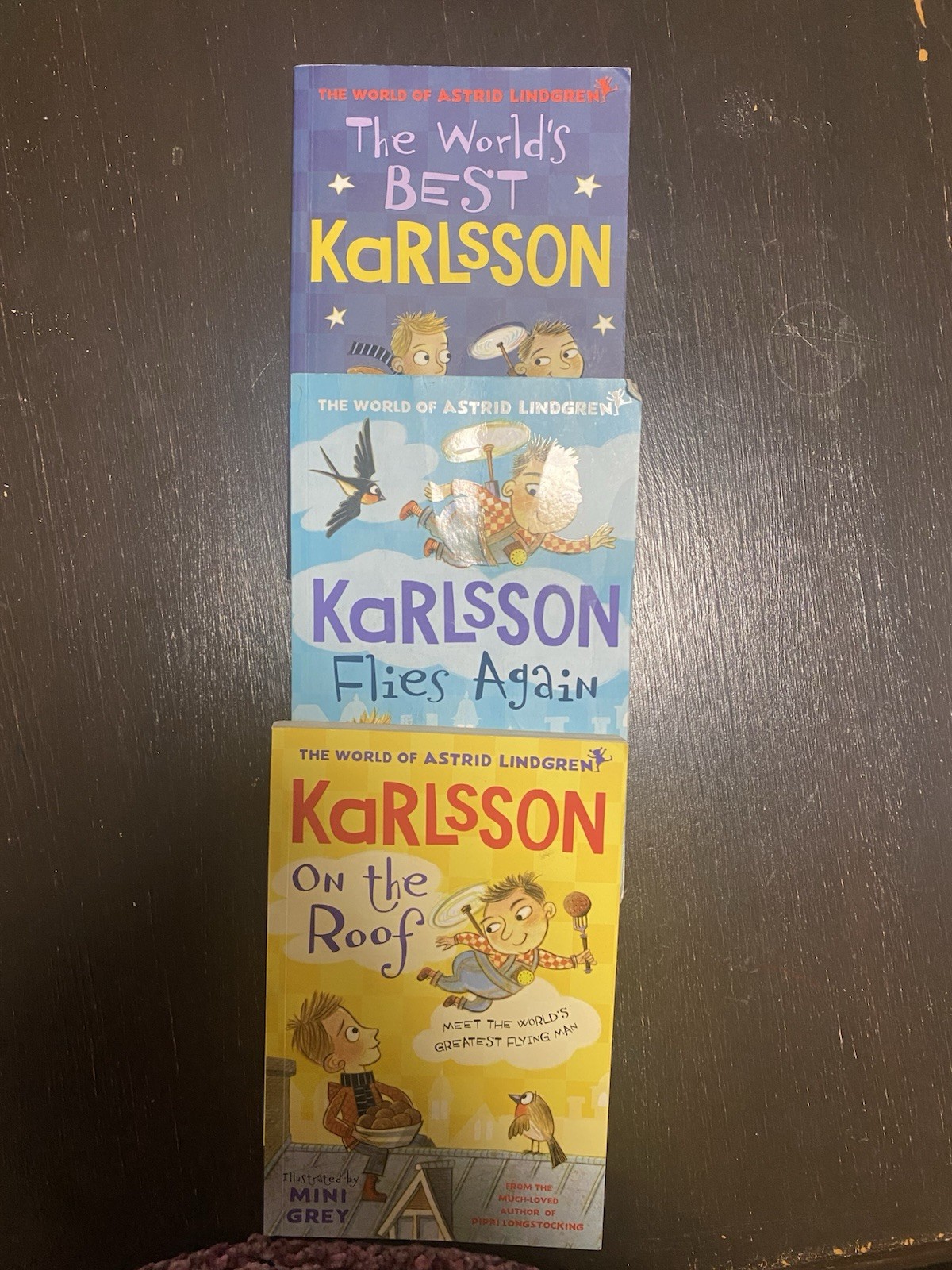 Karlsson-on-the-Roof, Karlsson Flies Again And The Worlds Best Karlsson