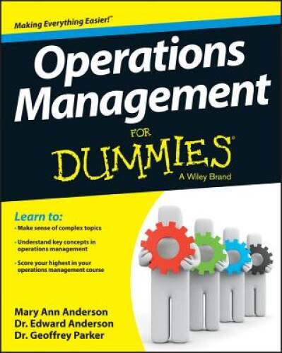 Operations Management For Dummies – Paperback By Anderson, Mary Ann – VERY GOOD