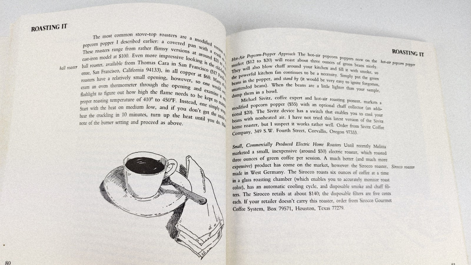 COFFEE A GUIDE TO BUYING BREWING AND ENJOYING By Kenneth Davids 1987