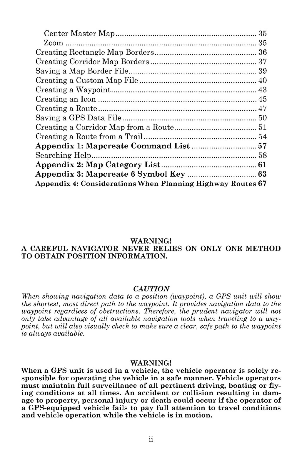 LOWRANCE electronic MapCreate 6 User Manual – METAL WIRE BINDING – TOUGH COVERS