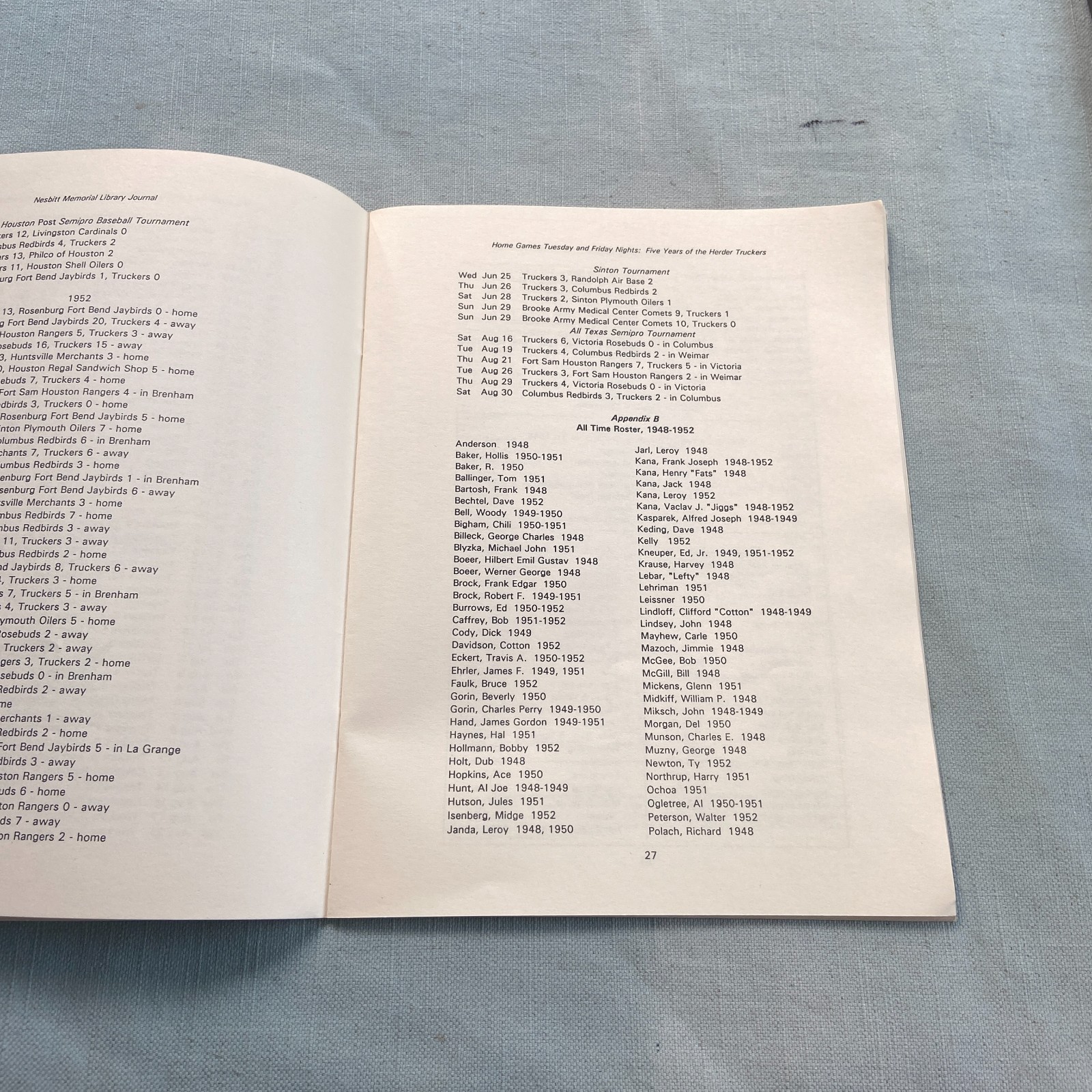 Nesbitt Memorial Library Journal Colorado County History 1992 V 2 #1 Murray Wall