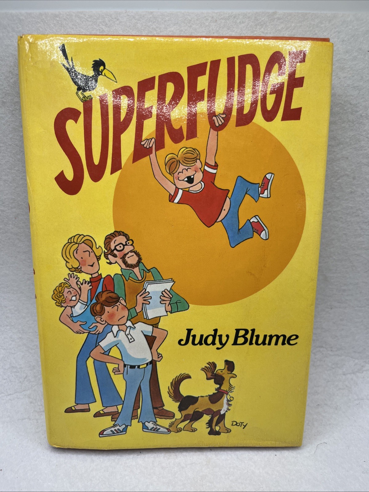 Superfudge Written by Judy Blume 1980 First Edition Hardcover With Dust Jacket