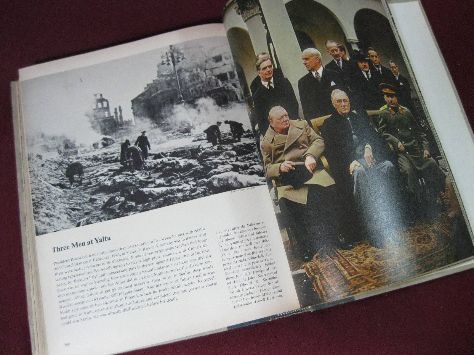 Book, American Heritage Picture History of World War II, 1966, 640 pages, SP1
