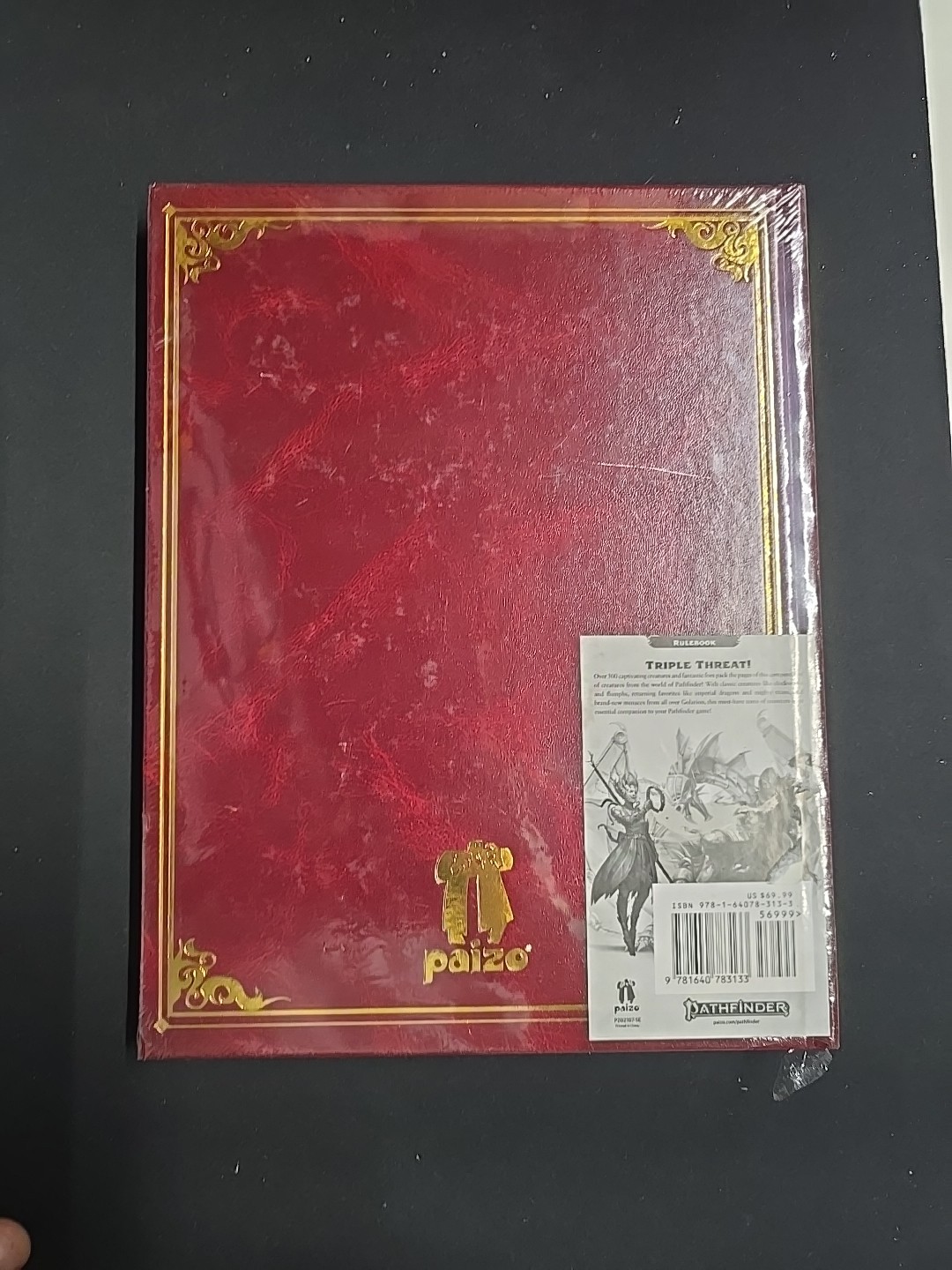 Pathfinder RPG Bestiary 3 Special Edition (P2) by Paizo Staff (2021, Hardcover)