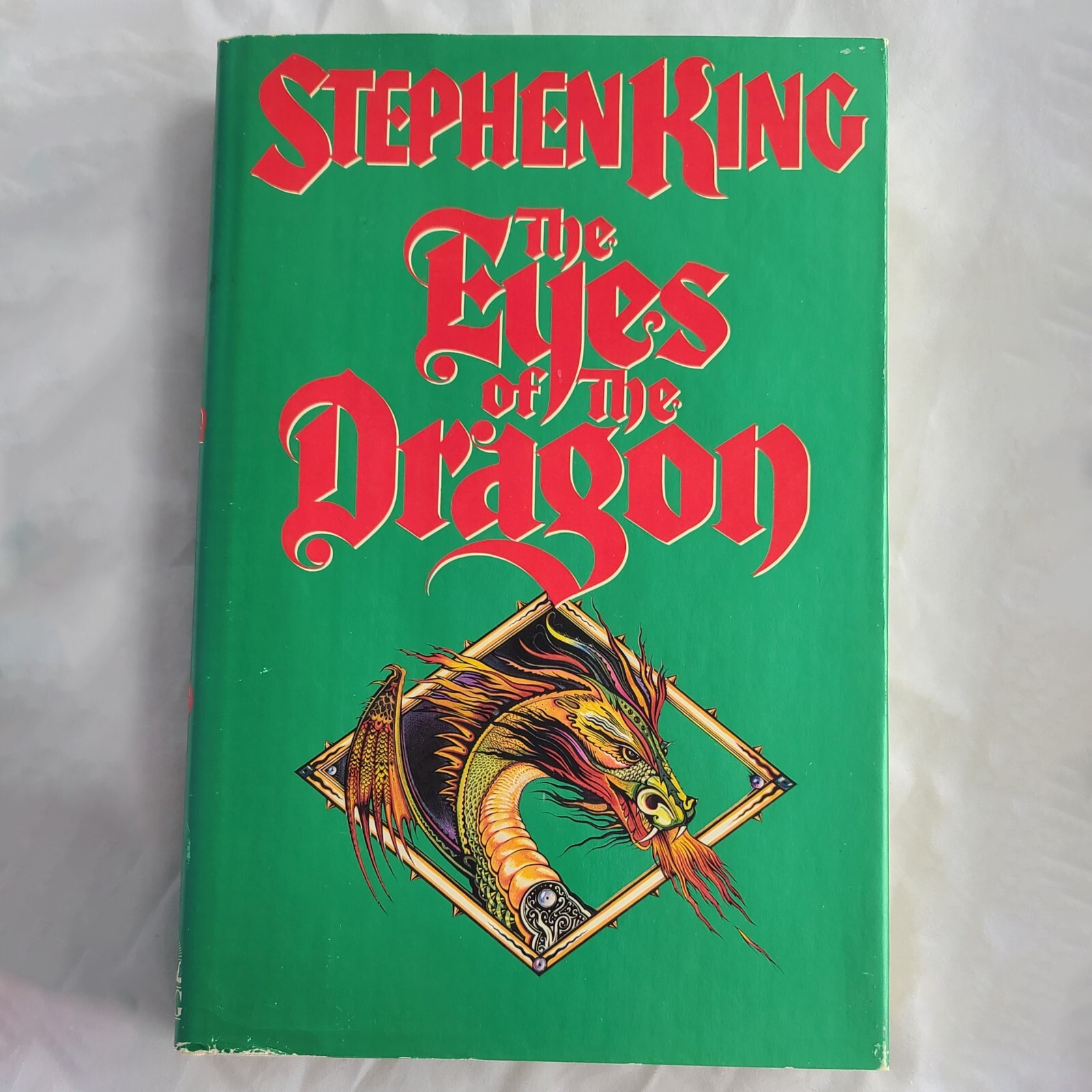 THE EYES OF THE DRAGON by Stephen King (1987, HCDJ) Viking Penguin