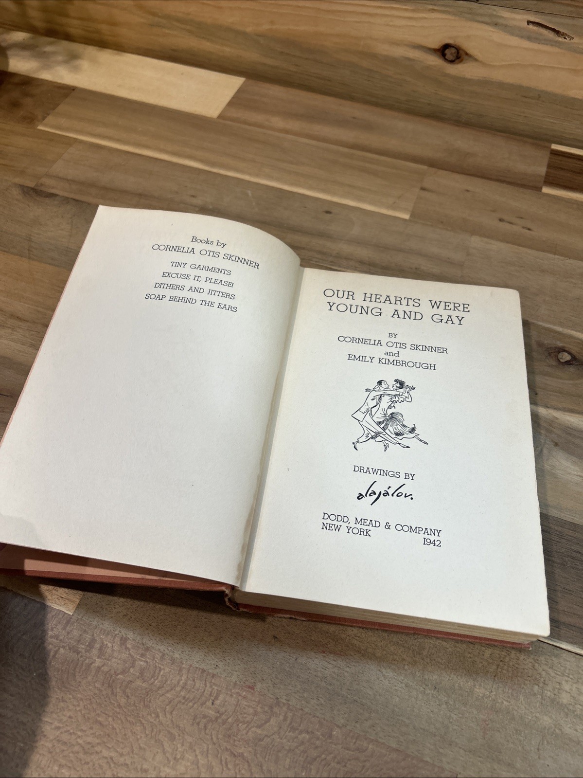 Our Hearts Were Young and Gay – 1942 Hardcopy No DJ. In Great Condition!