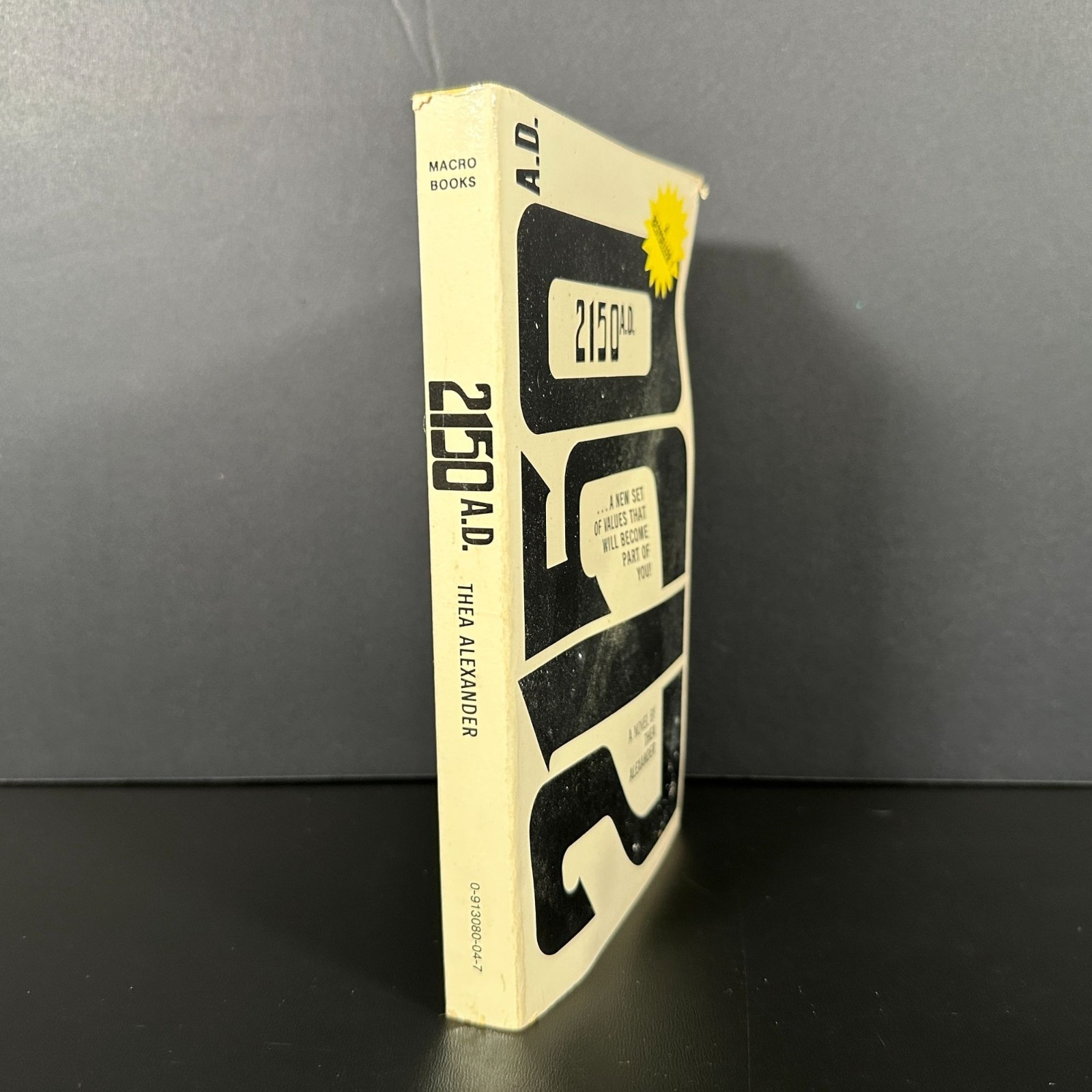 Vintage 1976 Revised Edition 2150 A.D. by Thea Alexander Paperback Future Novel