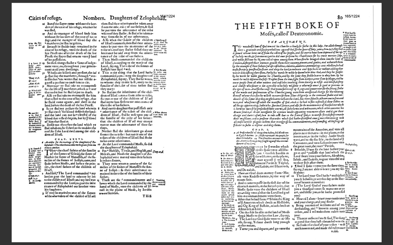 Geneva Bible 1560 Edition with Apocrypha (Scanned Original) PDF E-Book on CD-ROM