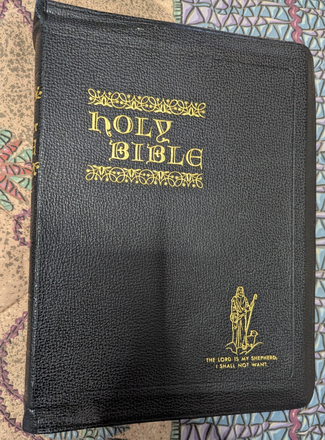 Good Leader Holy Bible King James Version in Original Box 1946 Vintage
