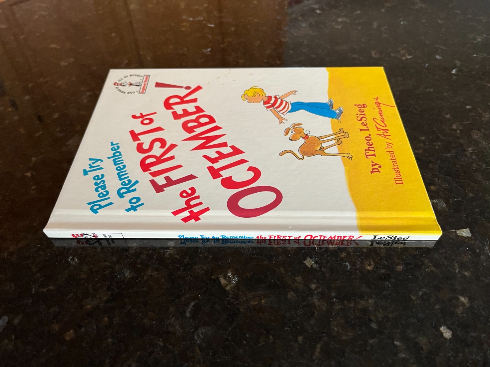 Please try to remember the first of Octember! LeSieg Seuss book 6.25″x8.75″ #4