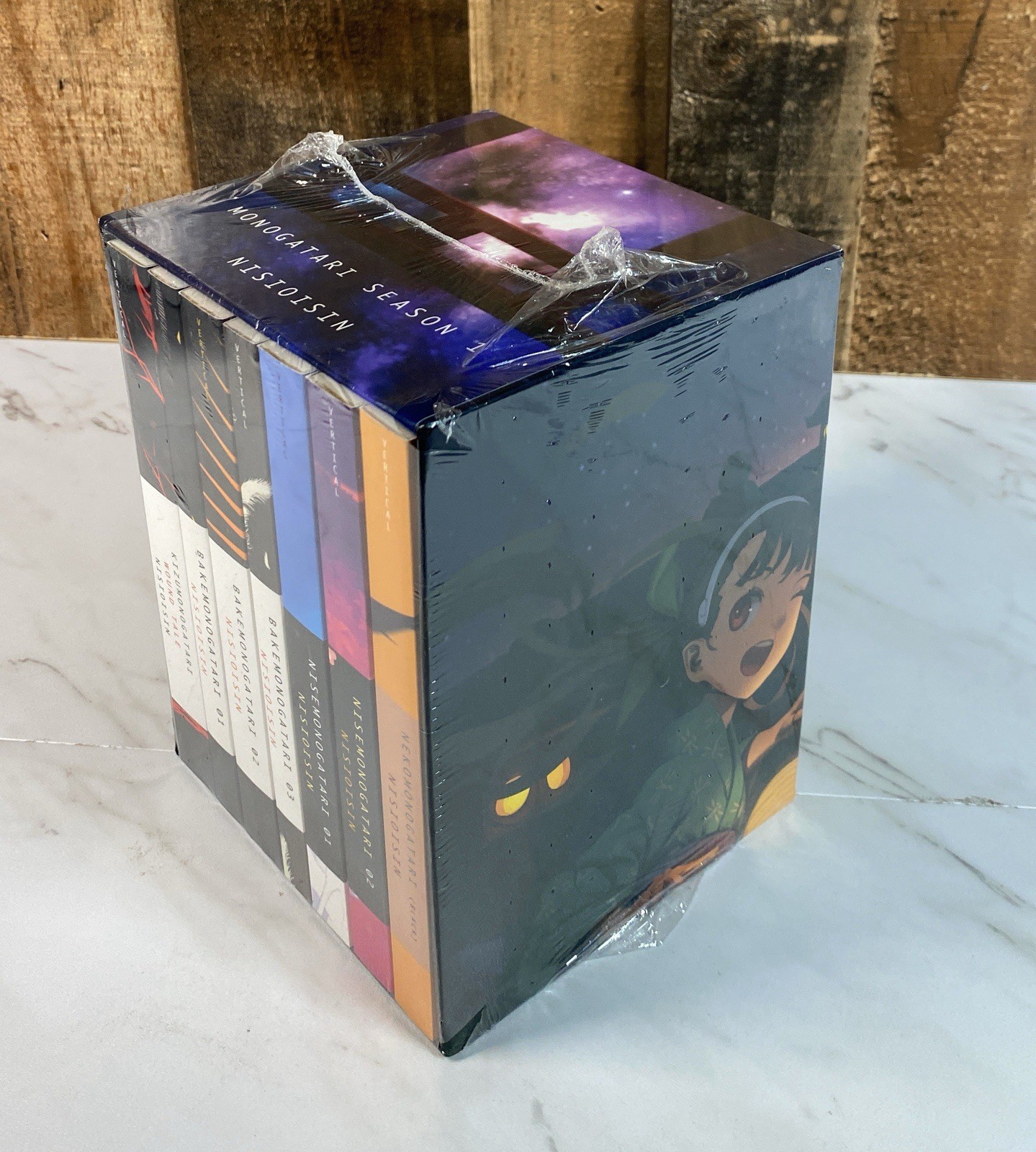 Monogatari Series Season 1 Box Set Light Novel Collection NISIOISIN PB NEW Seale