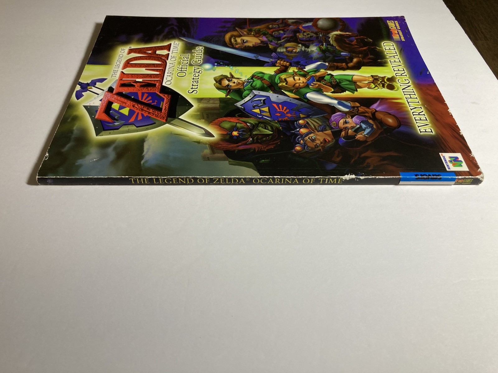 The Legend of Zelda Ocarina of Time Official Strategy Guide N64 BradyGames