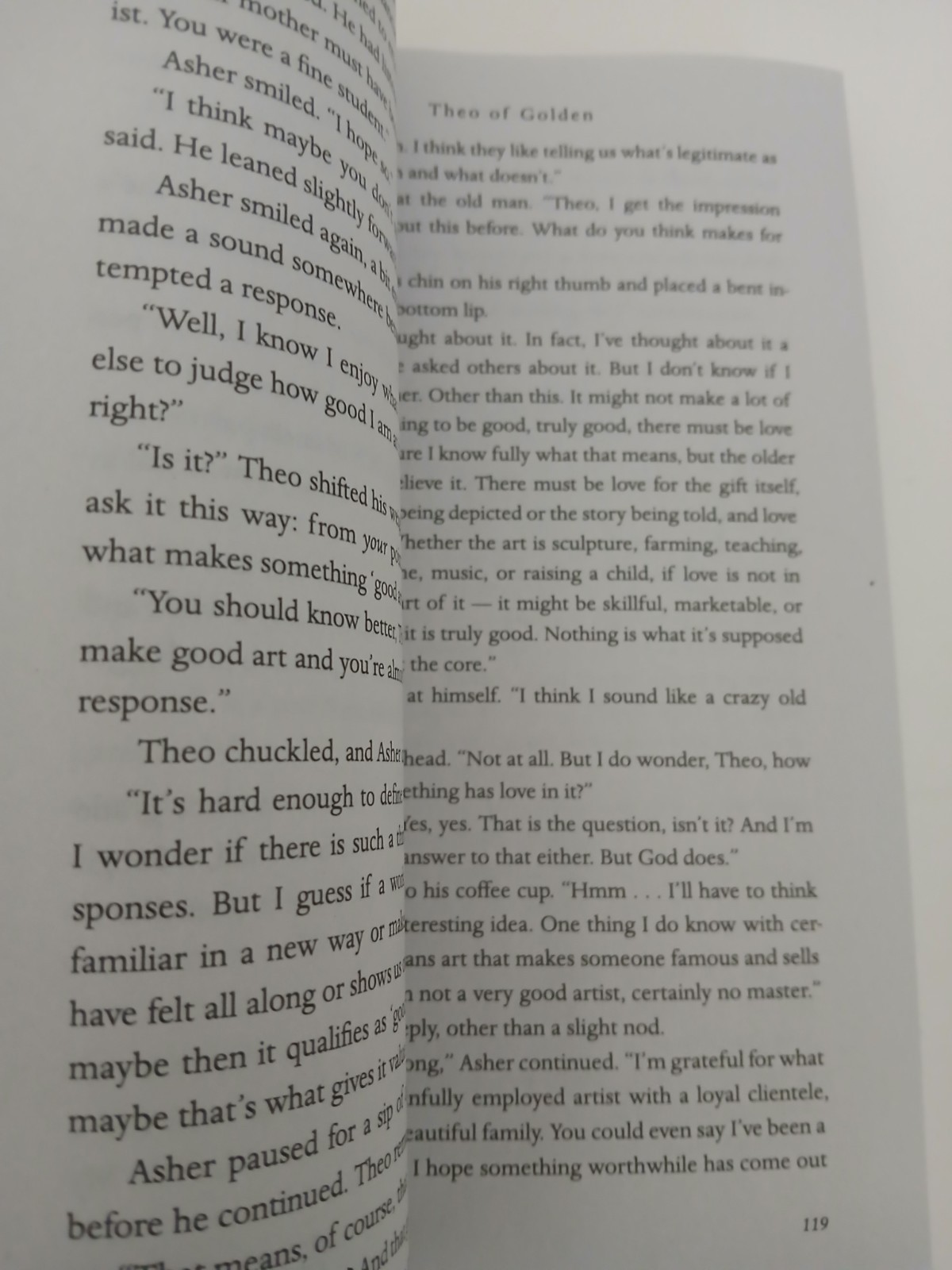 Theo of Golden By Allen Levi English PB