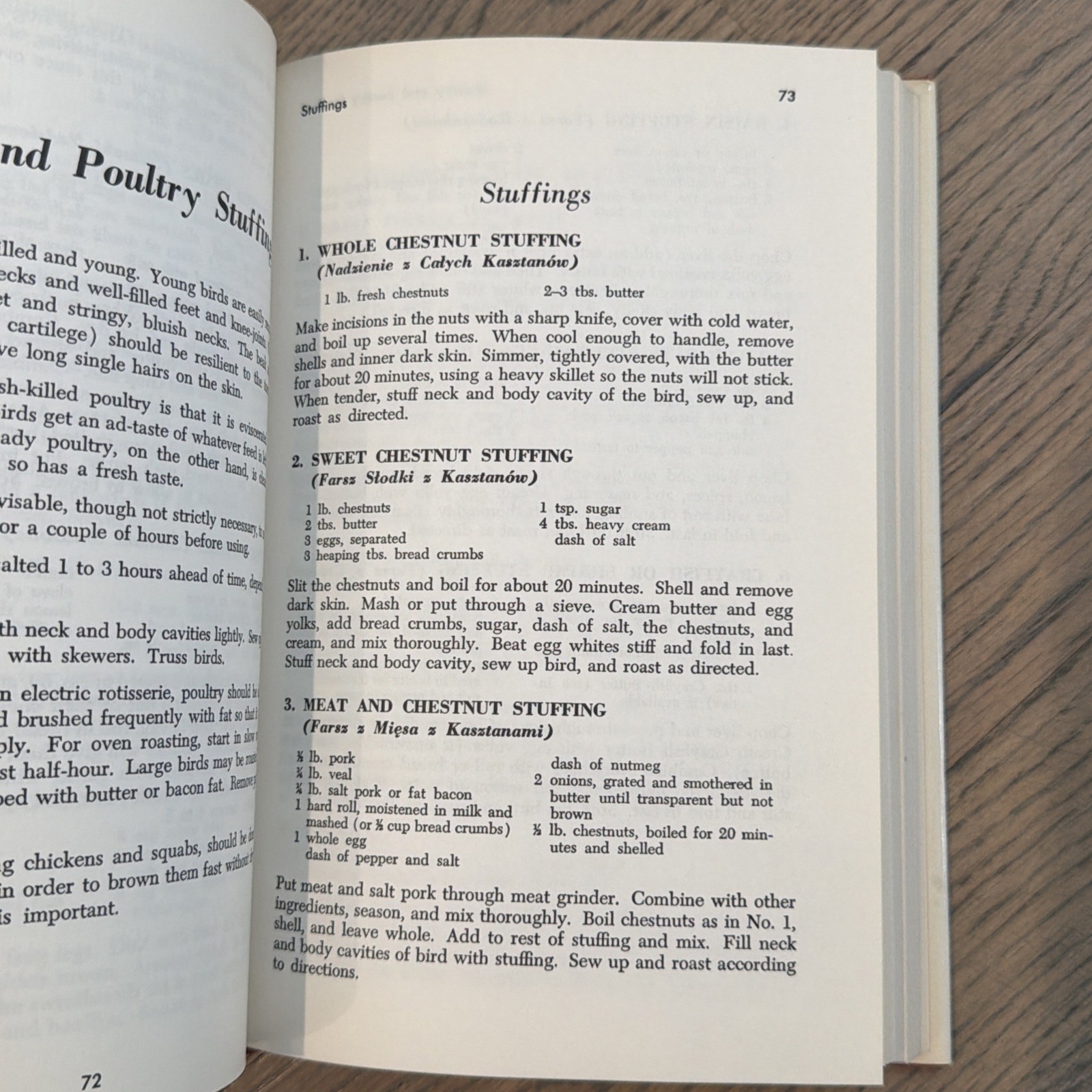 Polish Cookery Universal Cookbook Marja Ochorowicz-Monatowa HC 1972