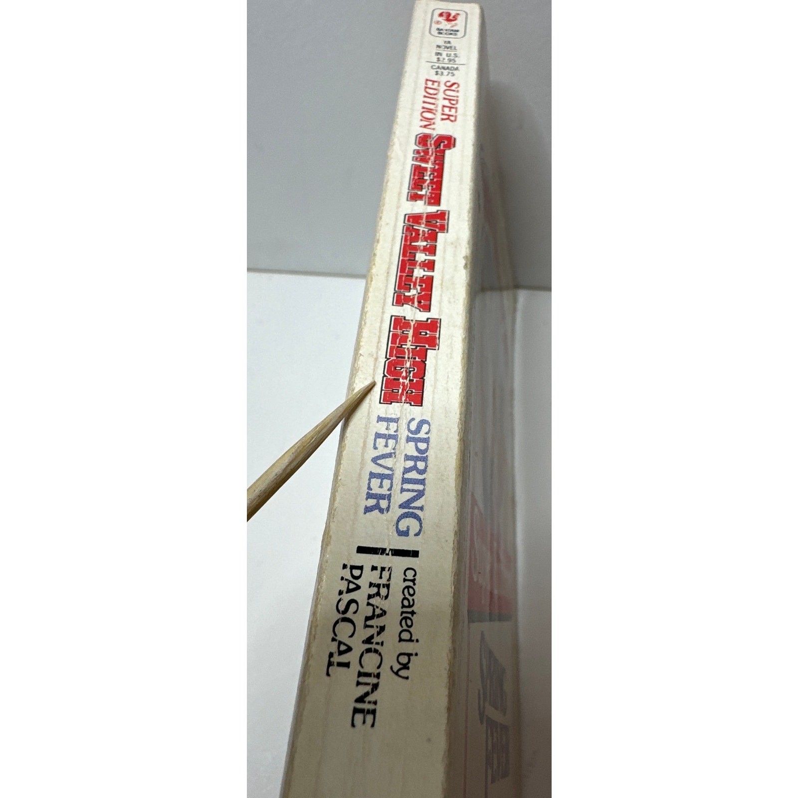 Sweet Valley High Super Edition First Edition First Print Book Spring Fever