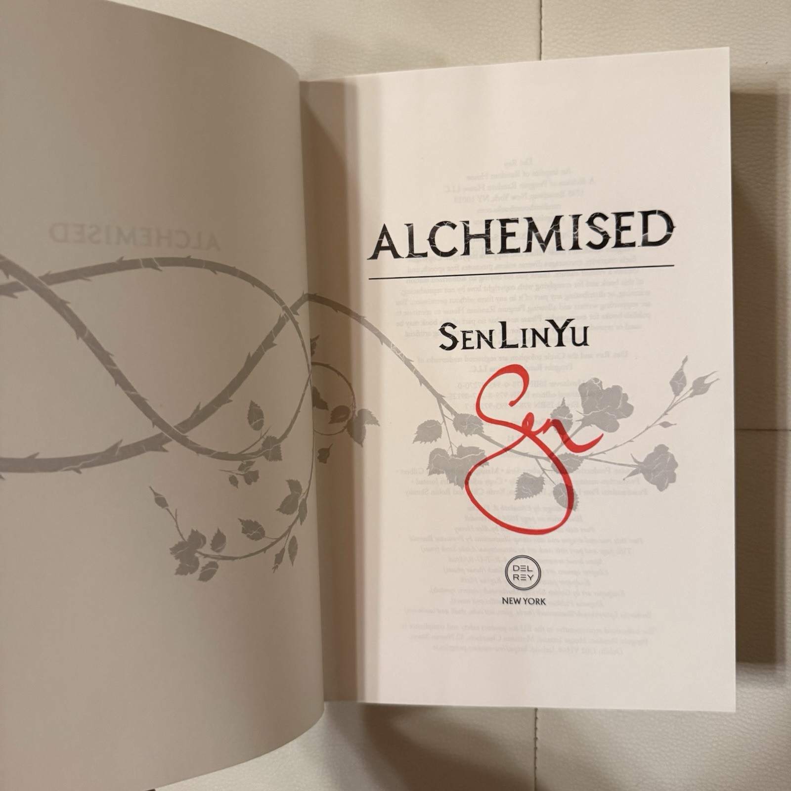 SIGNED Alchemised by SenLinYu