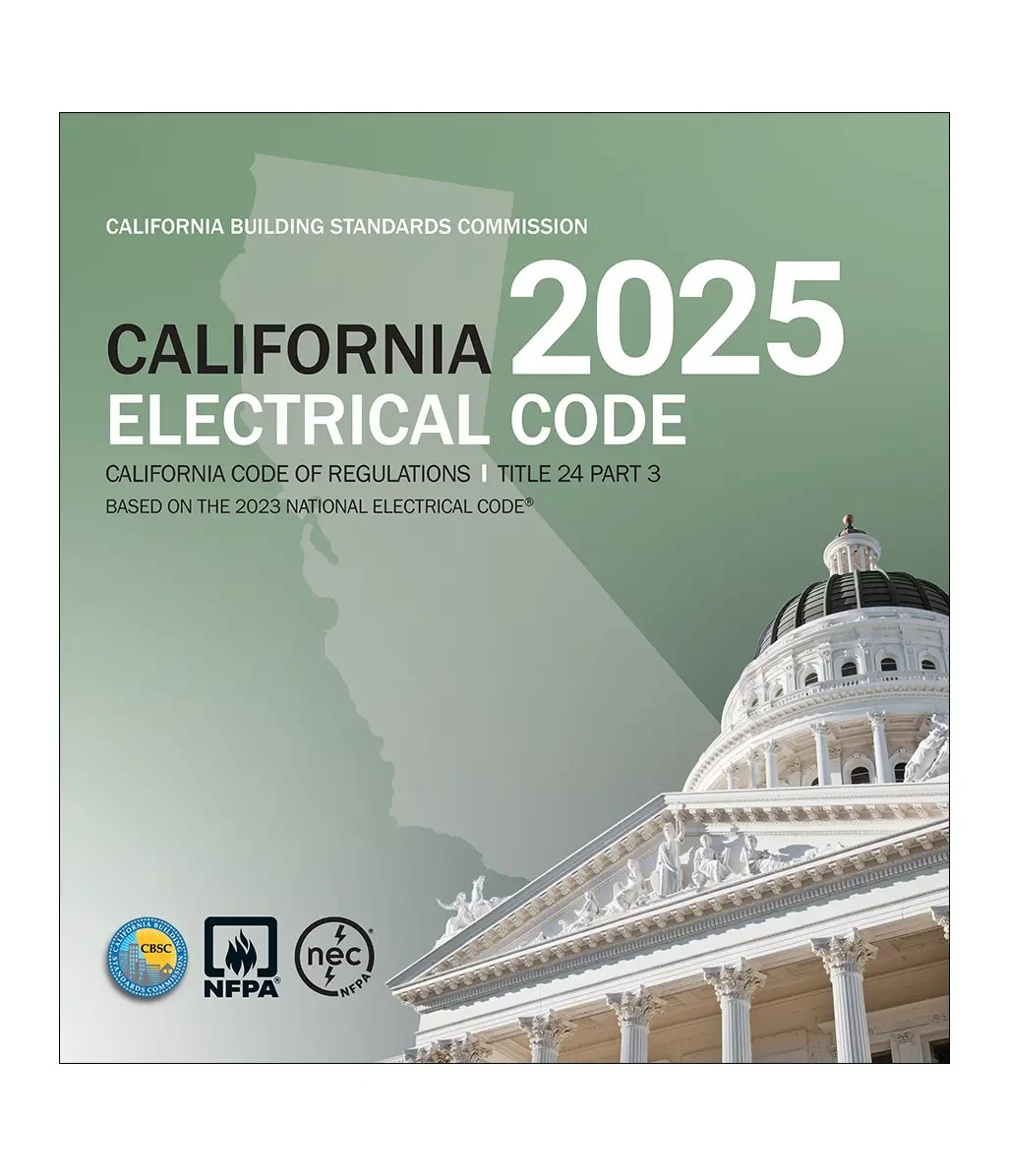 California Electrical Code (2025) – ISBN 978-1455932412