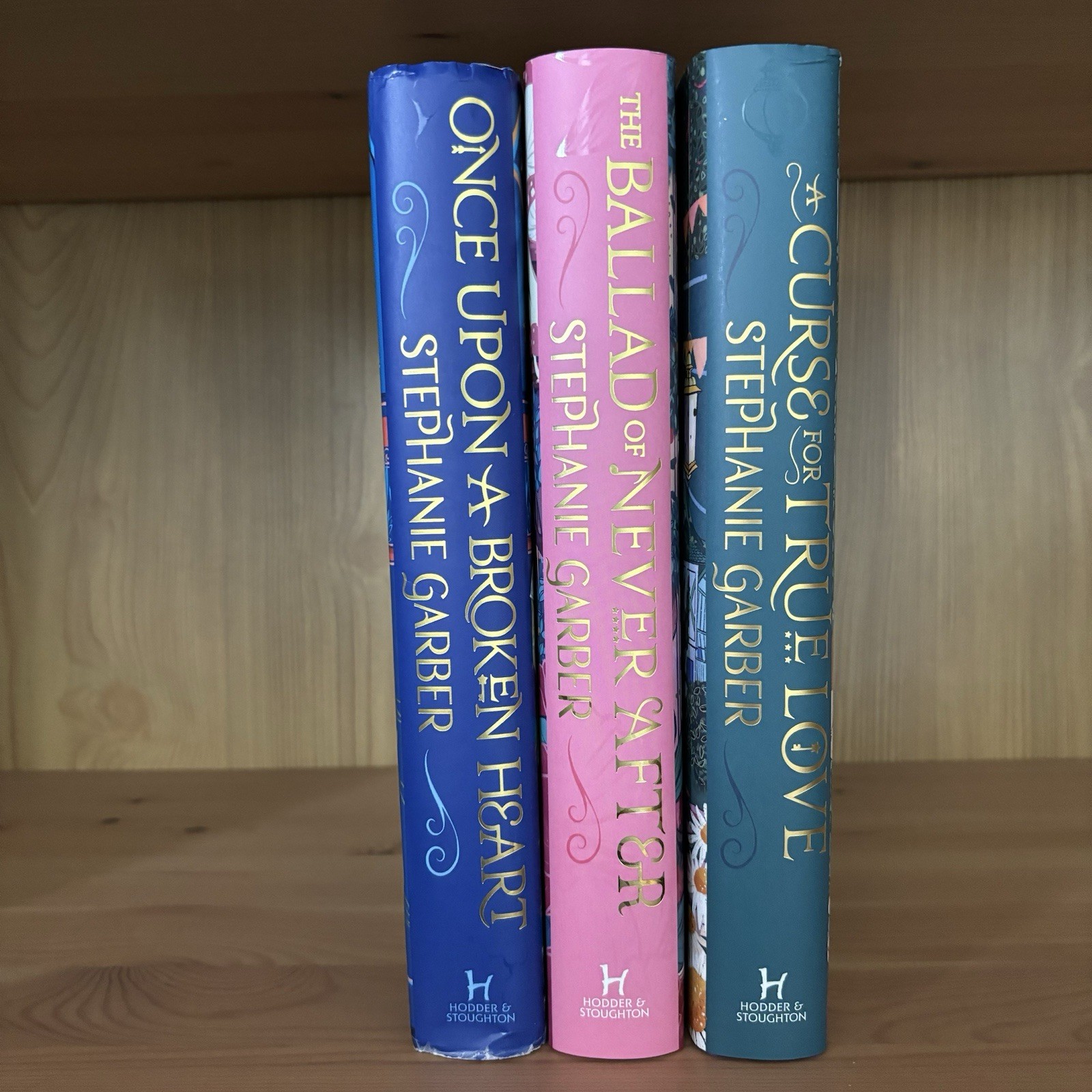 Once Upon A Broken Heart Trilogy by Stephanie Garber UK Covers