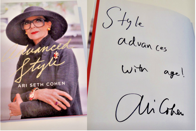 * Signed* Advanced Style by Ari Seth Cohen Signed First Edition/5th print -used