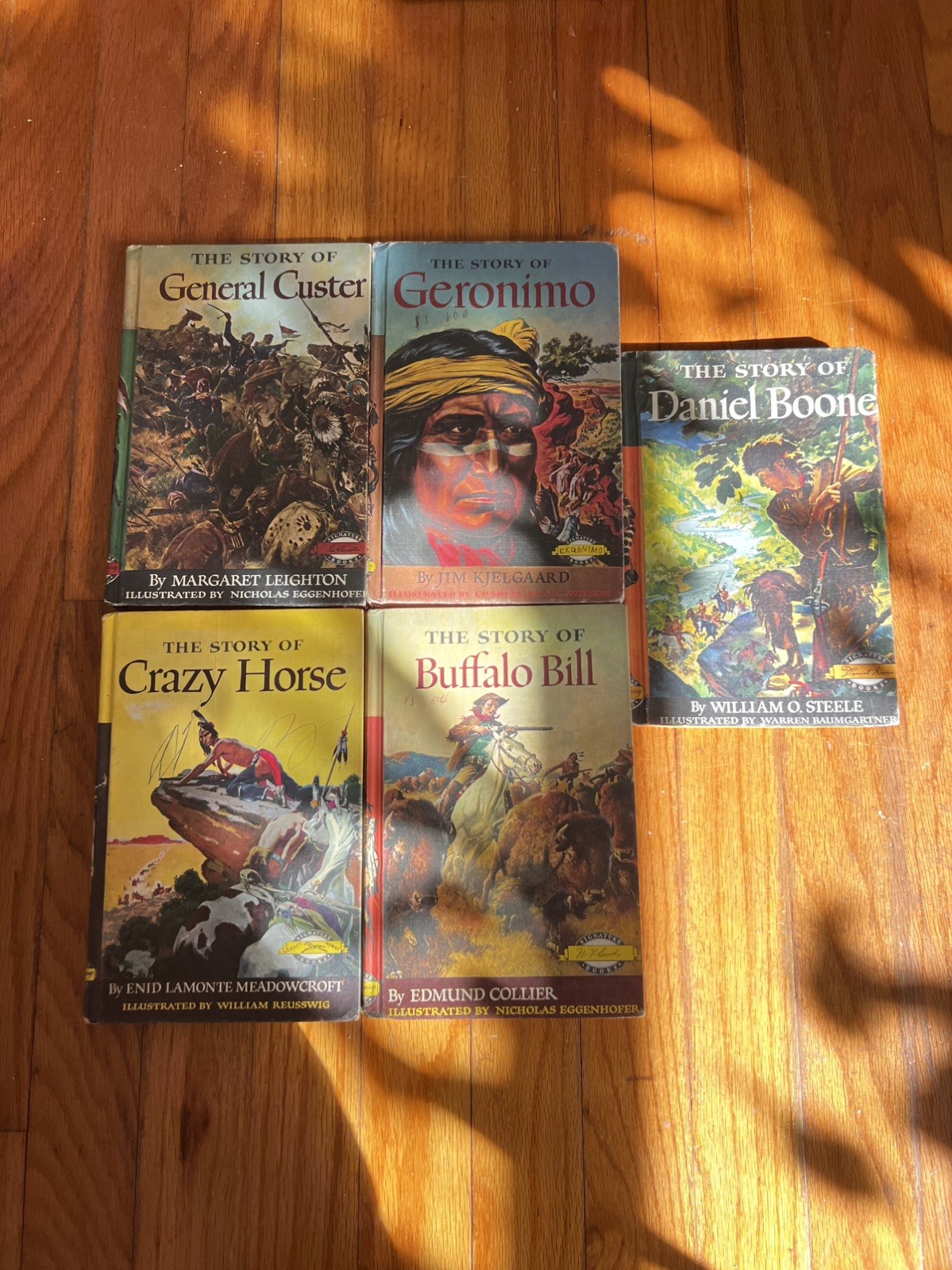 Grosset & Dunlap Signature Books, Hardcover, History, Vintage, Illustrated Lot 5