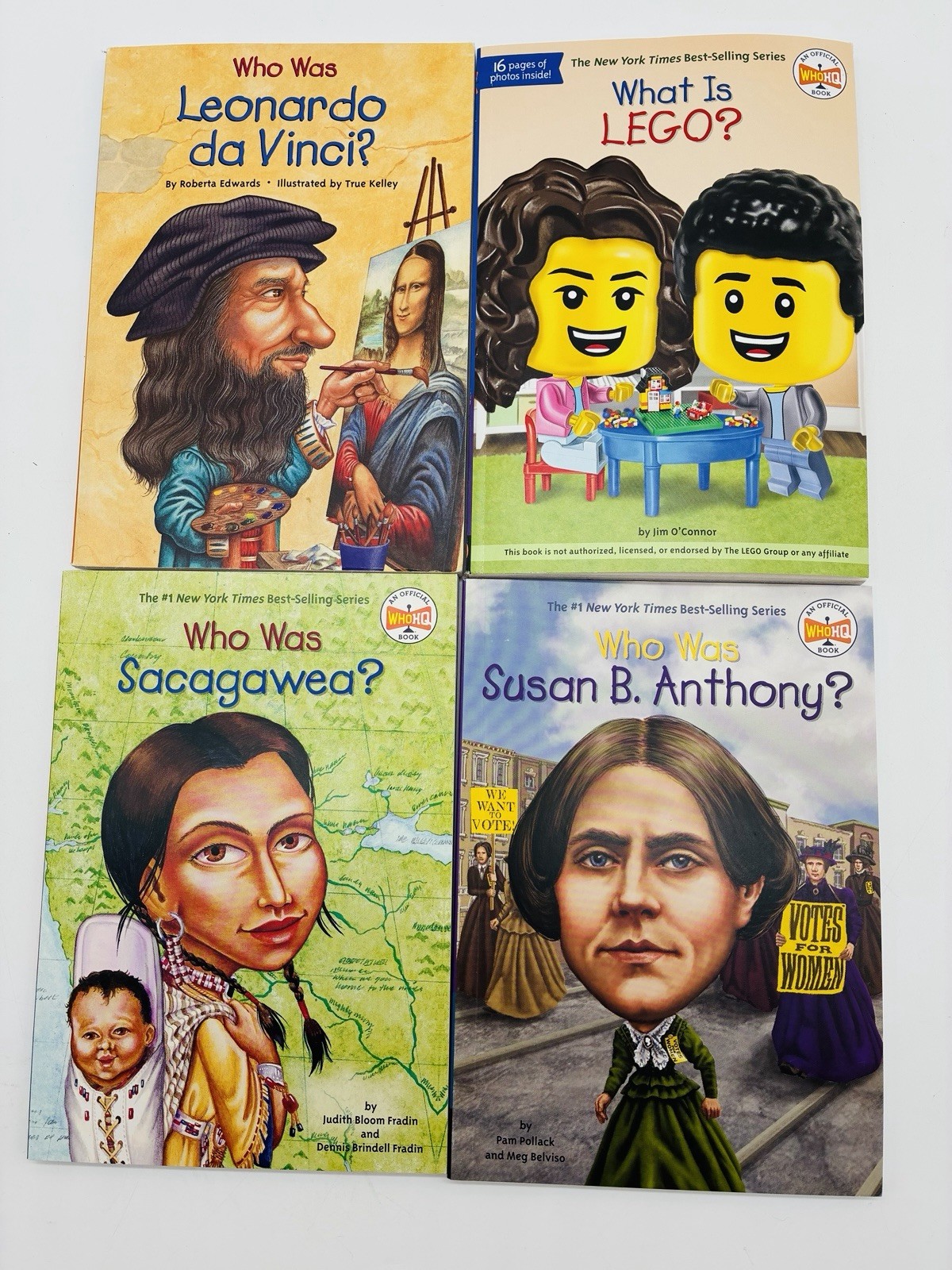 Lot Of 4 Who Was and What Is Books
