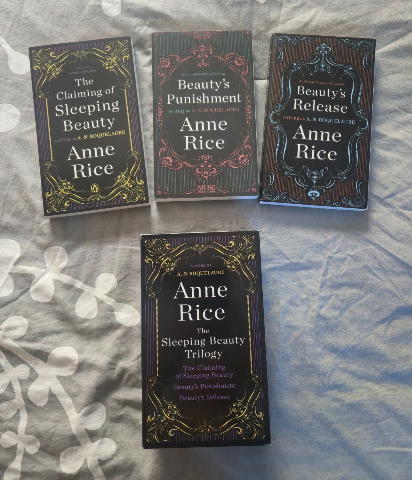 Anne Rice The Sleeping Beauty Trilogy Boxed Paperback set