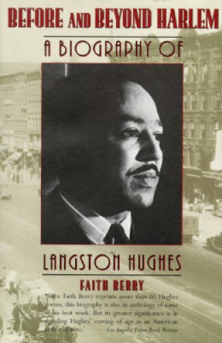 Before Beyond Harlem: Biography of Langston Hughes – Hardcover – VERY GOOD