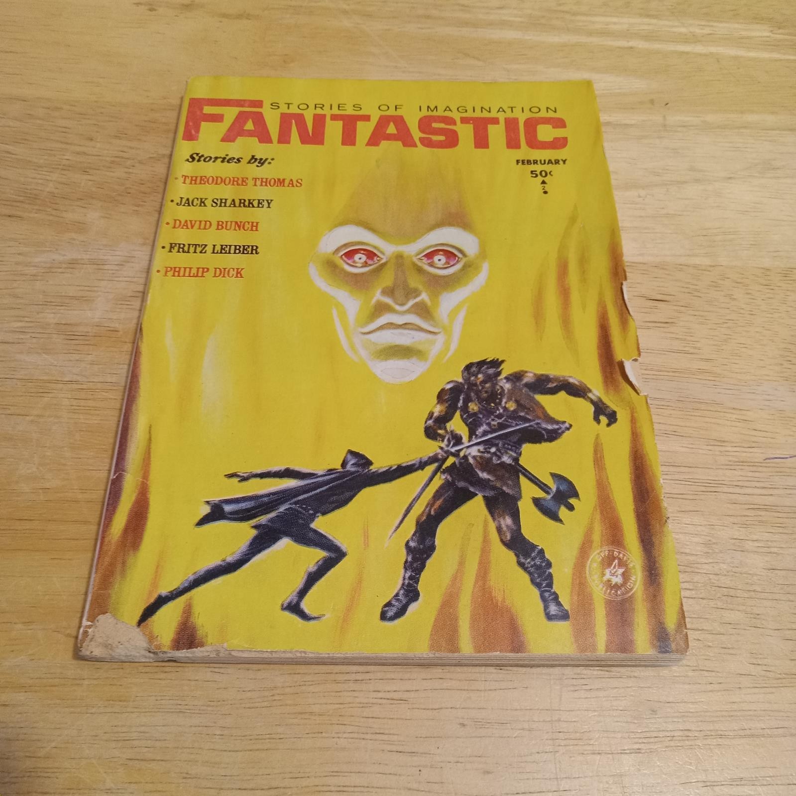 Fantastic Stories Of Imagination Vol 13 No 2 February 1964 Philip K Dick 8voSCVG