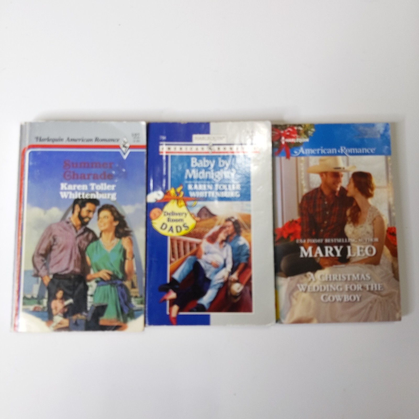 Lot of 3 Harlequin American Romance Paperback Books #s 197, 794, 1576