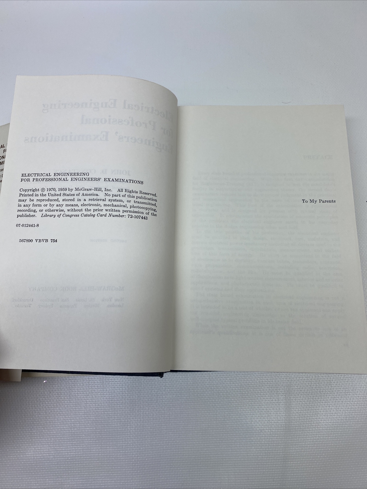 Electrical Engineering Professional Engineer’s Examinations by John D. Constance