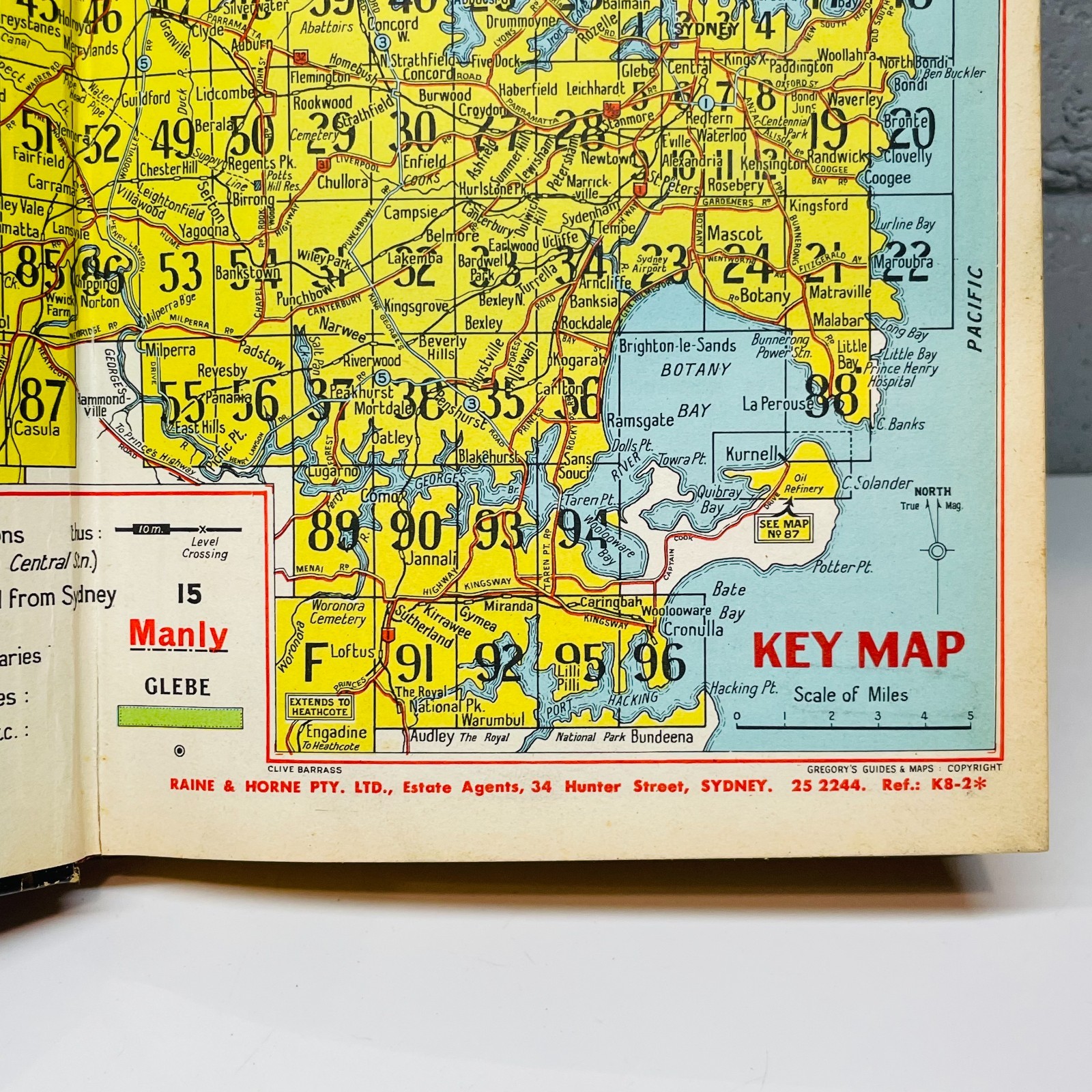 Gregory’s Sydney Street Directory 30th Edition (Hardcover Book) Maps, Guides