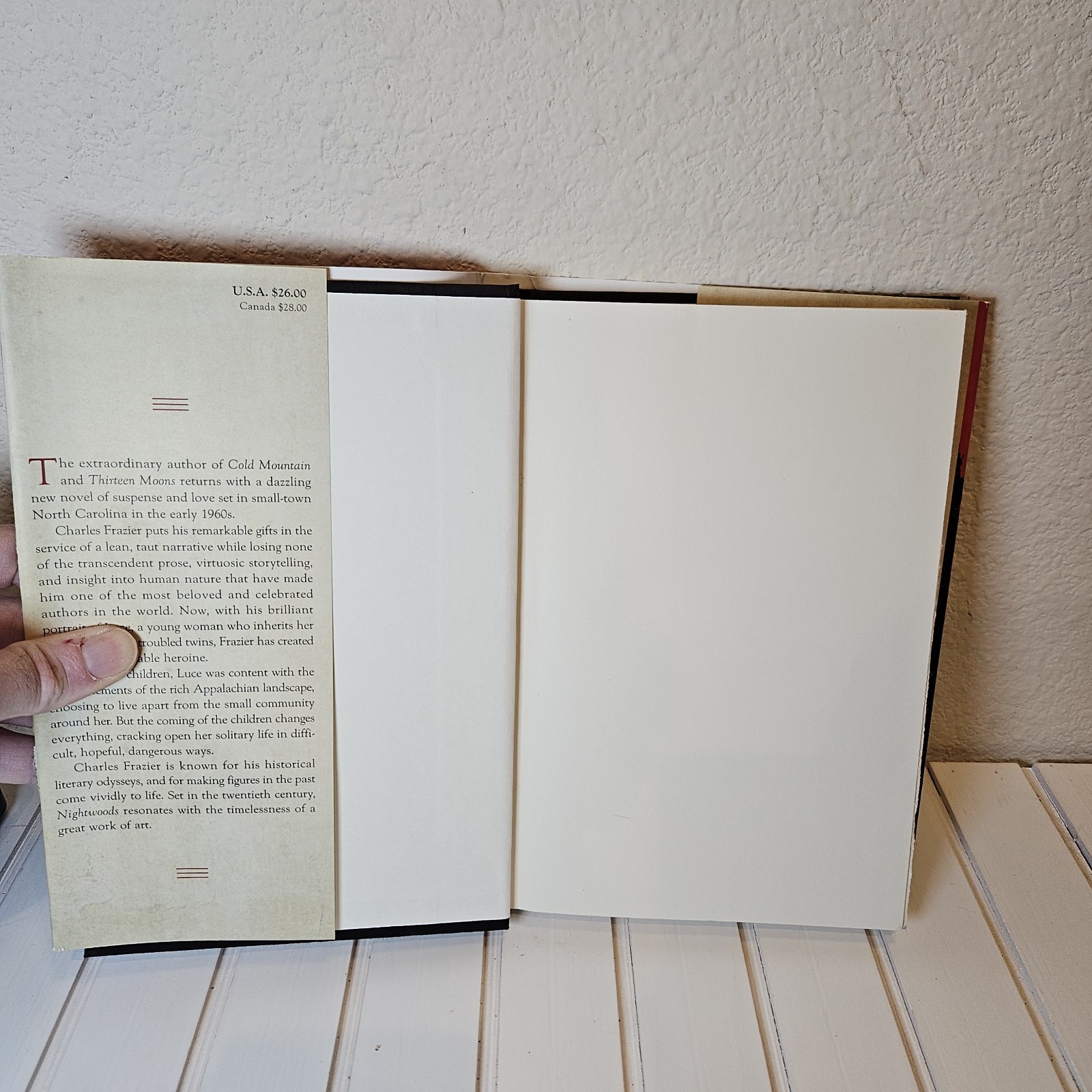 Nightwoods Charles Frazier First Edition First Printing HC DJ 2011