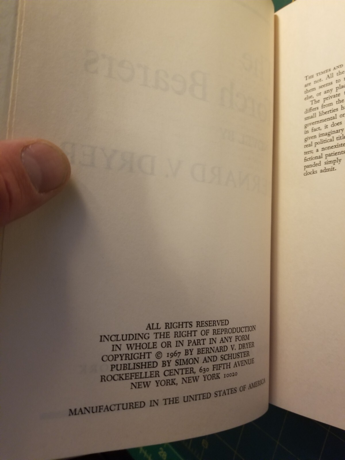 The Torch Bearers A Novel by Bernard V. Dryer