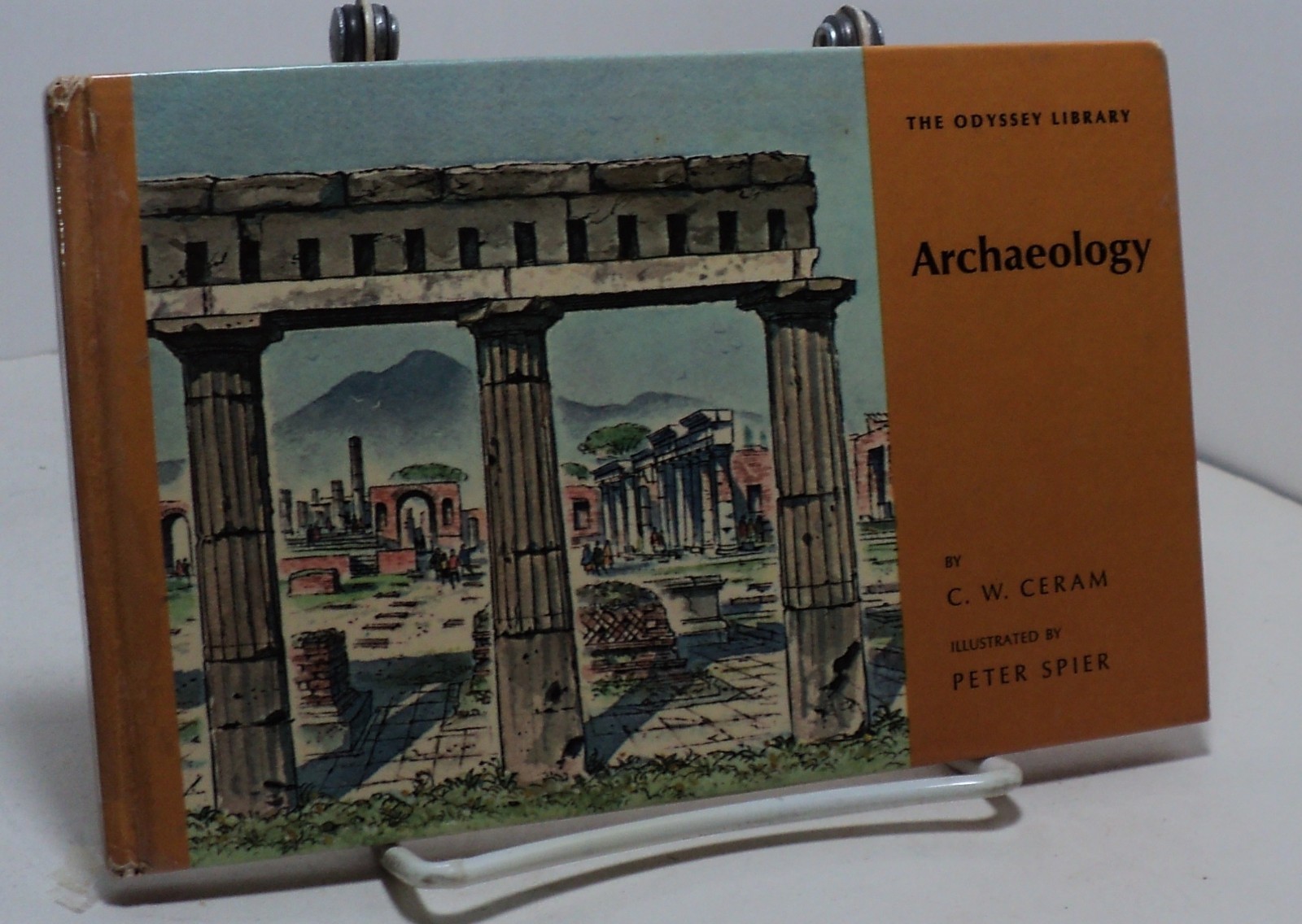 Archaeology by C W Ceram – Odyssey Library – illustrated by Peter Spier